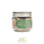 جوزهندی نسابیده شیشه کوچک 100 گرمی