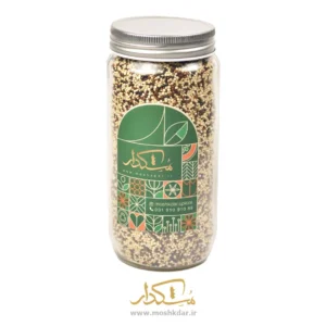 کینوا رنگی شیشه بزرگ 450 گرمی